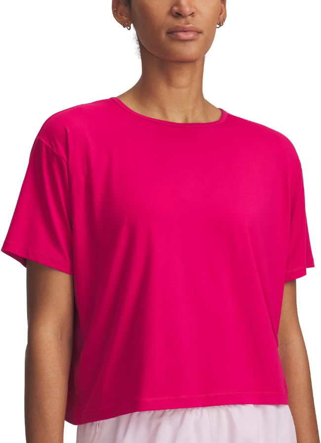 Krop-top Under Armour Under Armour Motion Short Sleeve T-Shirt Roza | 1379178-681