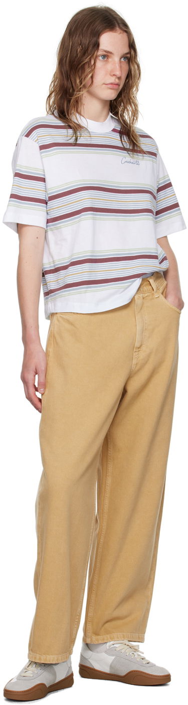 Kavbojke Carhartt WIP Relaxed Fit Jeans Bež | I033746 1YH4J, 3