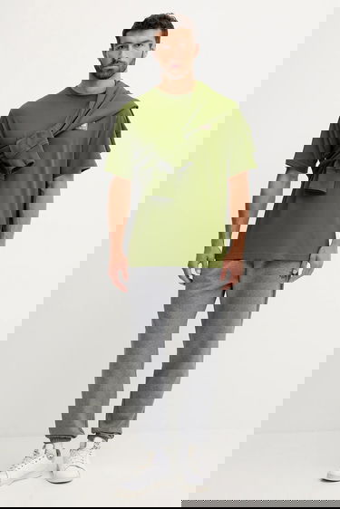 Majica The North Face Connected Relaxed Graphic T-shirt Zelena | NF0A8EGWBRI1, 1