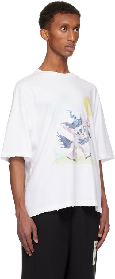 Majica We11done Monster Pony Graphic T-Shirt Bela | WD-TT3-24-781-U-WH, 1