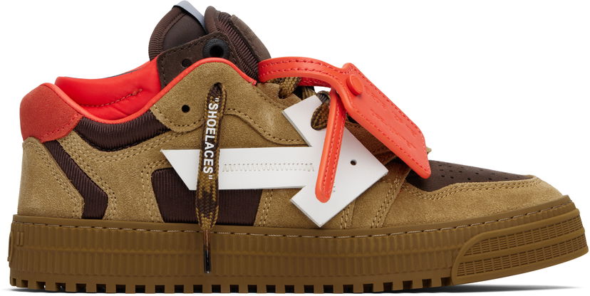 Superge in čevlji Off-White Off-White Floating Arrow Rjava | OMIA244S25LEA0026G20