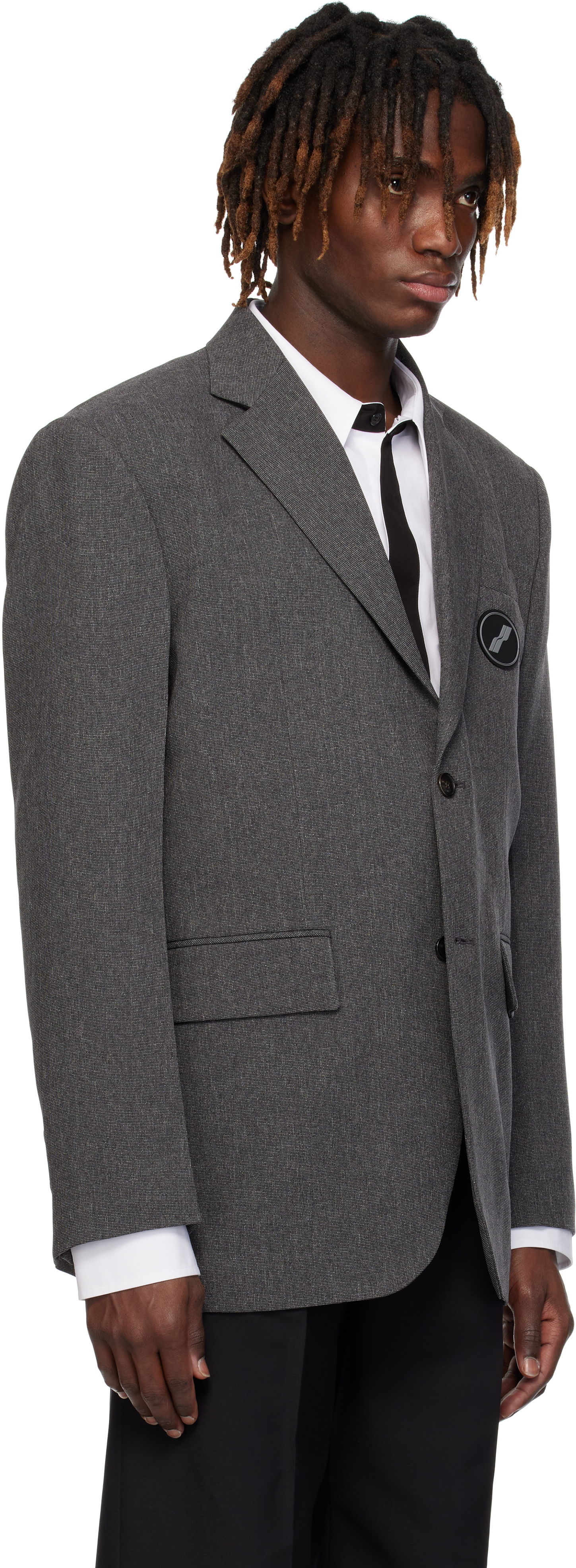 Jakna We11done We11done Oversized Blazer Siva | WD-JK4-20-715-U-CH, 1
