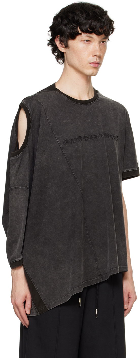 Majica Feng Chen Wang Feng Chen Wang Deconstructed T-Shirt Črna | FUF18TS02, 1