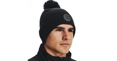 Beanie Under Armour Pom Beanie Črna | 1373107-001, 1