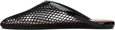 Oblačila Alaïa ALAÏA Fishnet Flat Mules Črna | AA3M081TK007, 2