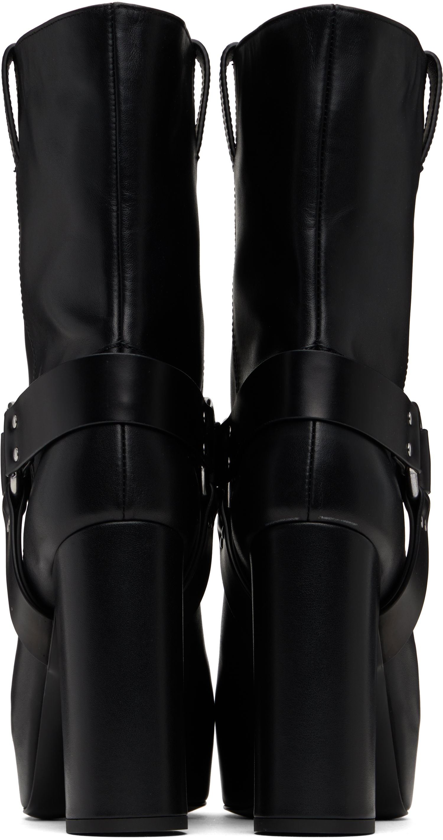 Oblačila R13 R13 Sid Heeled Harness Boots Črna | R13S115-S001A, 1