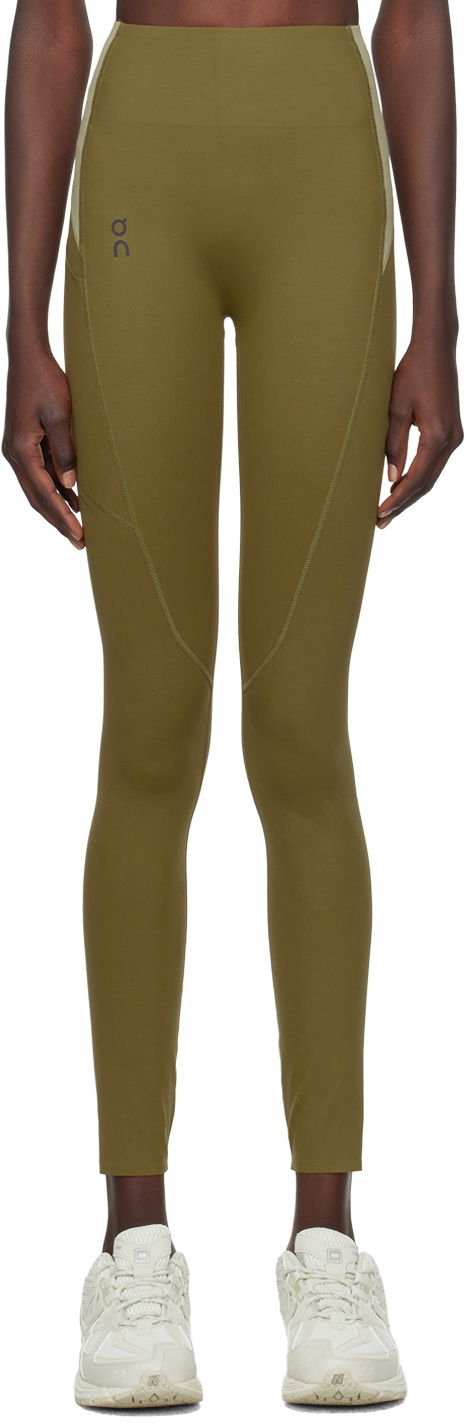 Pajkice On Running Movement Long Tights Sport Leggings Zelena | 1WE11901921