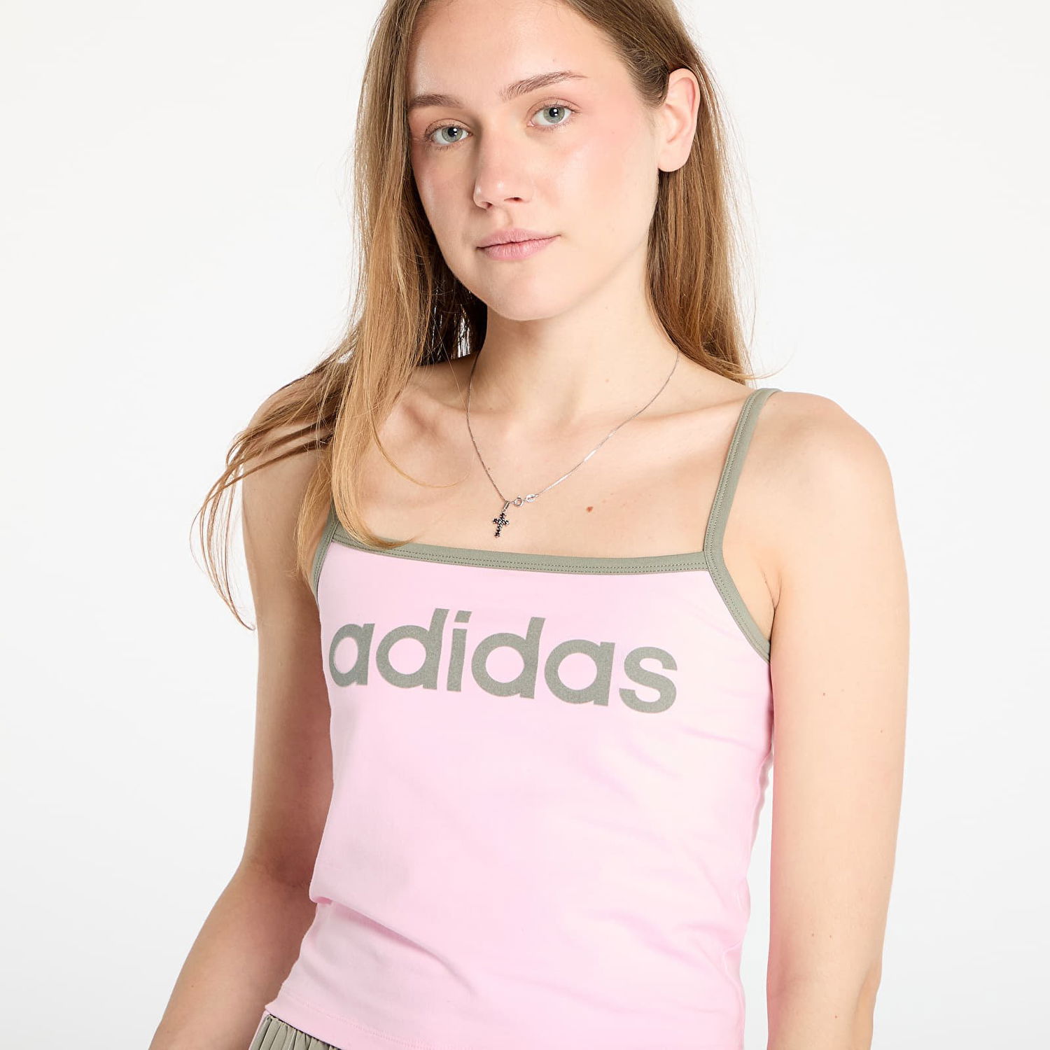 Majica brez rokavov adidas Originals adidas Originals Tank Top Roza | KD2292, 1