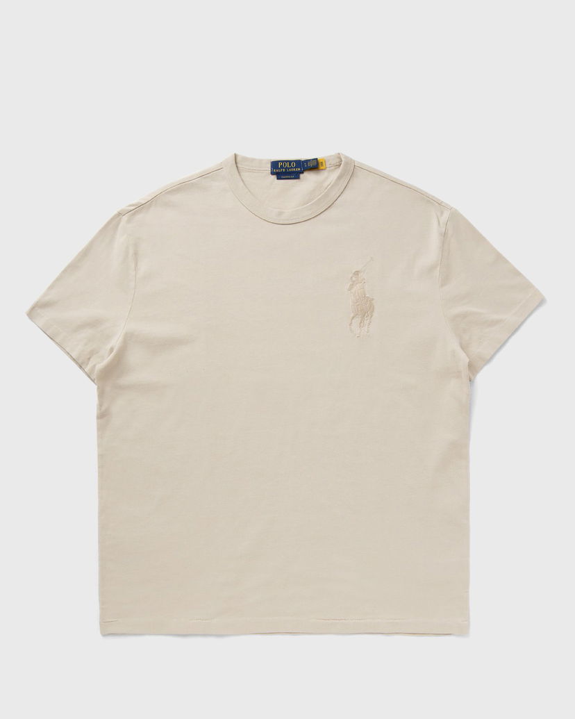 Majica Polo by Ralph Lauren Polo Ralph Lauren Classic Fit T-Shirt with Embroidered Logo Bež | 710936509007