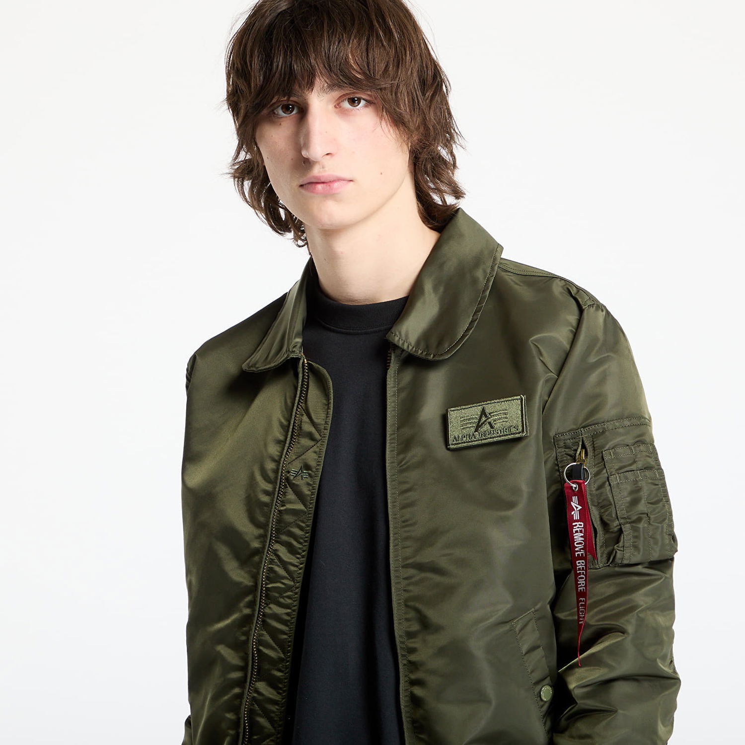 Bomber jakna Alpha Industries Alpha Industries Flying Tigers CWU Jacket Zelena | 156128-142, 1