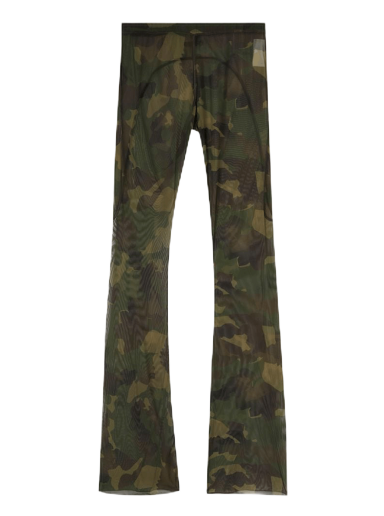 Hlače HERON PRESTON Camo Mesh Pants Zelena | HWCA037F22FAB0015900