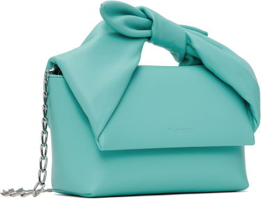 Torba za čez ramo JW Anderson JW Anderson Medium Bow Twister Top Handle Bag Turkizna | HB0697-LA0355, 1