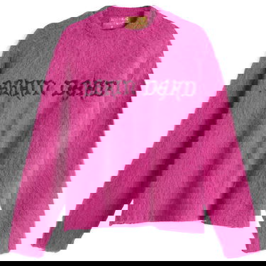 Pleteni pulover Brain Dead Brain Dead Boxy Knit Jumper, Size Large Roza | BDS25O12O043-FUC, 1