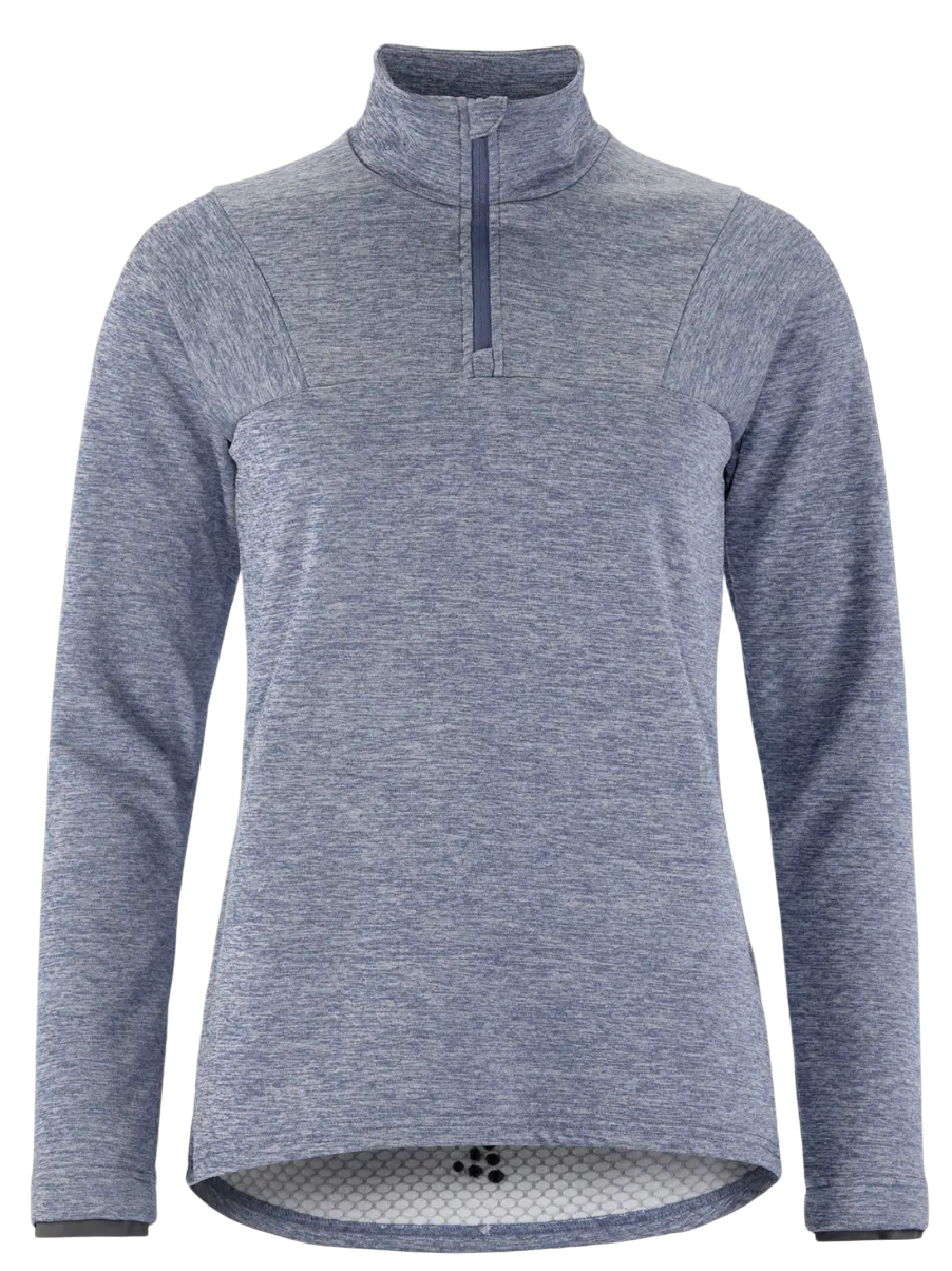 Pulover Craft Craft Core Gain Thermal Midlayer Women's Quarter-Zip Top Modra | 1915249-388000, 1