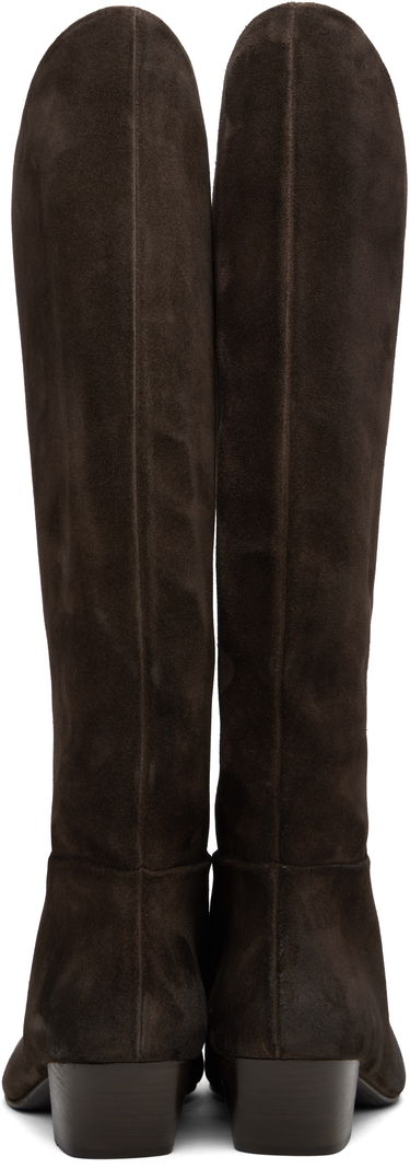 Oblačila Marsèll Marsell Goccio Reversed Leather Tall Boots Rjava | MW8341 P024, 1
