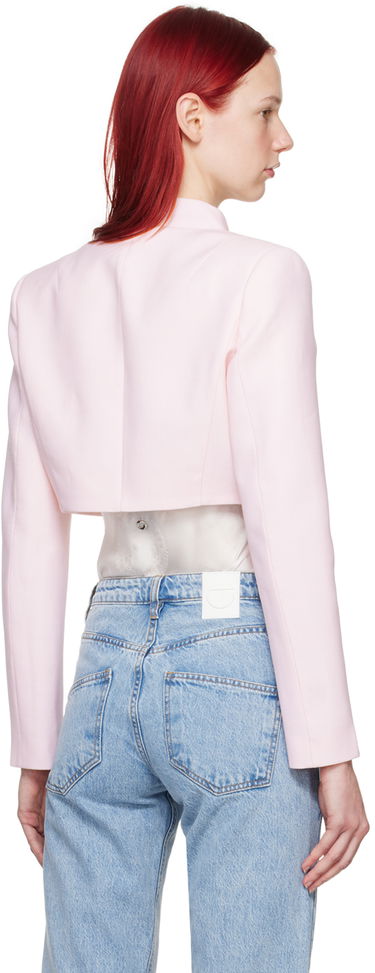 Jakna Coperni Coperni Cropped Jacket Roza | COPV33BIS834, 2