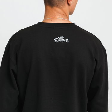 Pulover MARKET The Simpsons Air Bart Crewneck Črna | CTM1960082 / 0001, 2