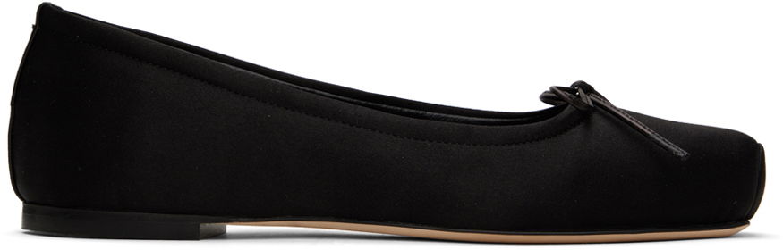 Oblačila Aeyde Aeyde Gabriella Ballerina Flats Črna | A11-FL-GBRS08FL26-SS24-800-013, 0