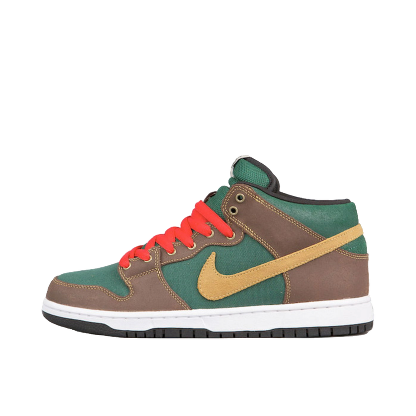 Superge in čevlji Nike SB SB Dunk Mid Patagonia Zelena | 314383-302
