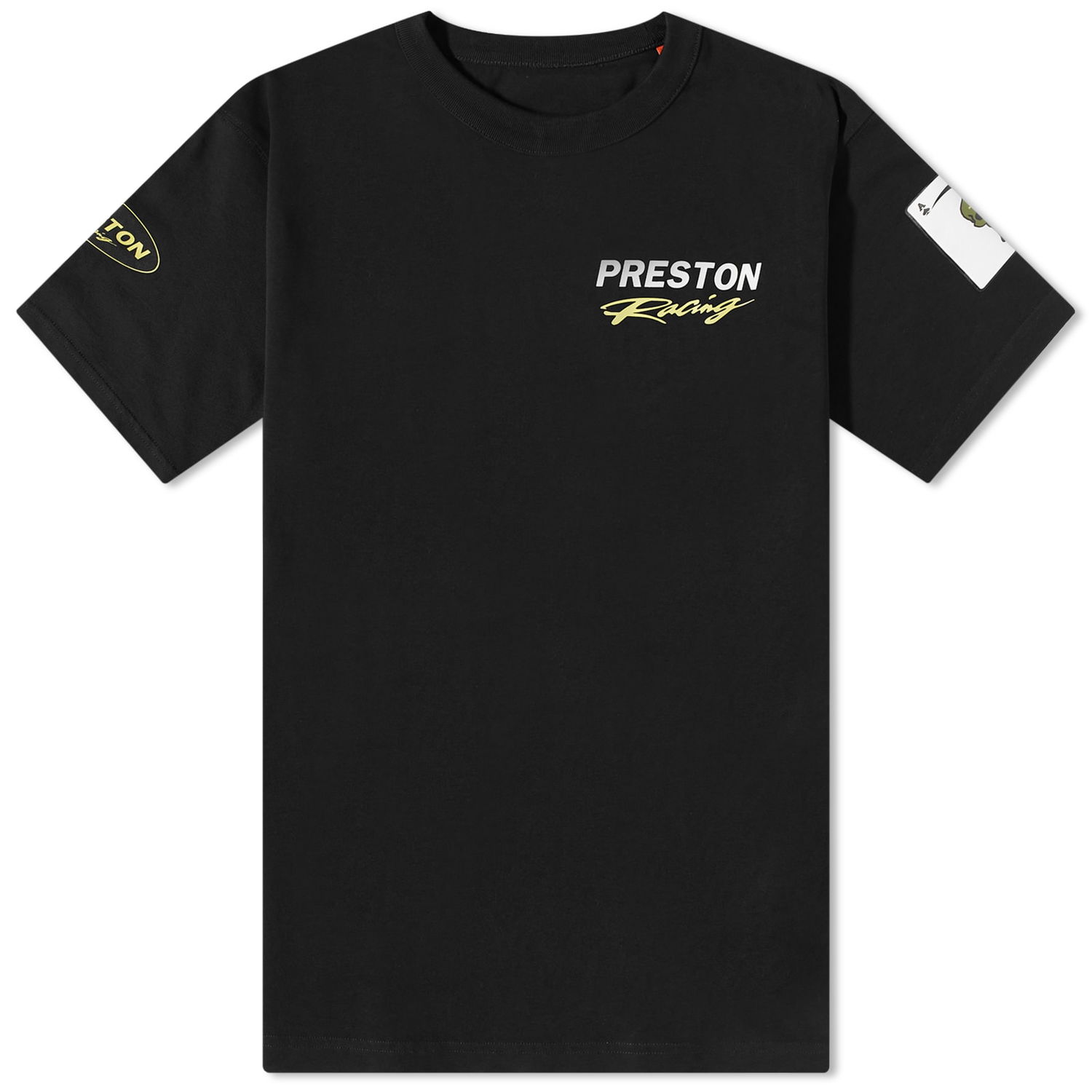 Majica HERON PRESTON Racing Tee Črna | HMAA032S23JER0081001, 0