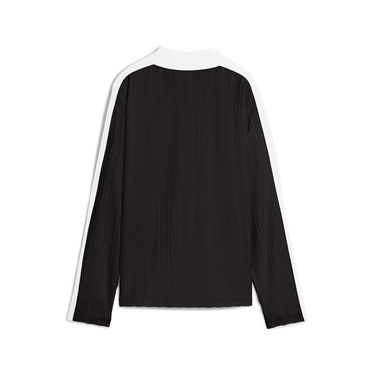 Polo majica Puma Women's T7 Relaxed Long Sleeve Polo Črna | 632141_01, 4