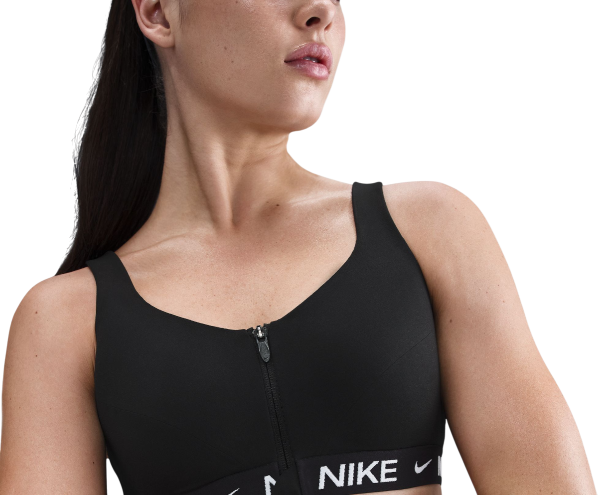 Modrček Nike Nike Indy High Support Front-Zip Sports Bra Črna | hq2751-010, 1