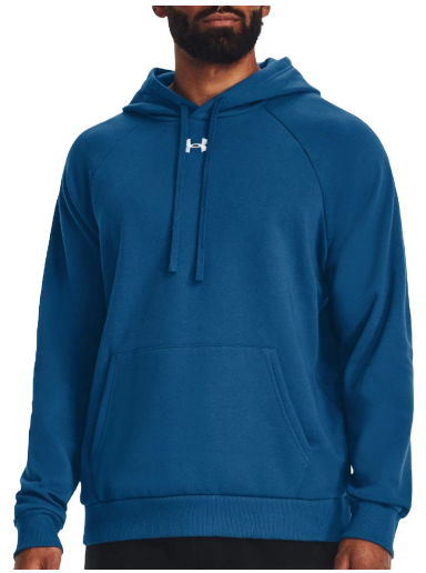 Pulover Under Armour Rival Fleece Hoodie Modra | 1379757-426