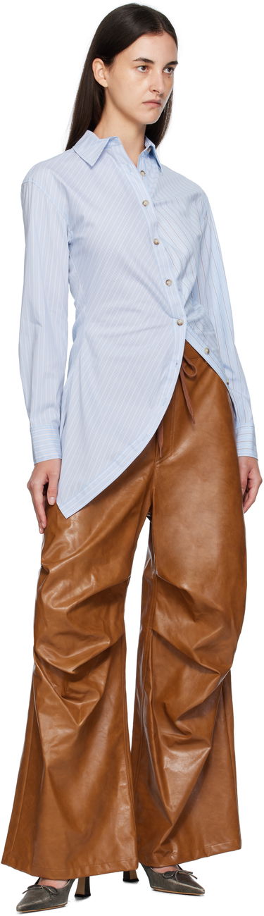 Srajce Andersson Bell Andersson Bell Twist Check Shirt Modra | atb1362w, 3