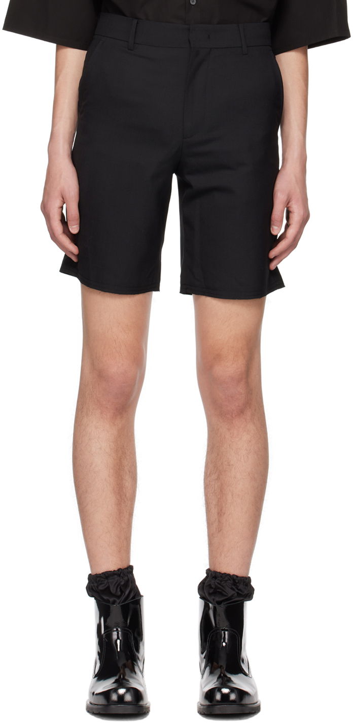 Kratke hlače We11done We11done Basic Shorts Črna | WD-PT1-23-211-M-BK