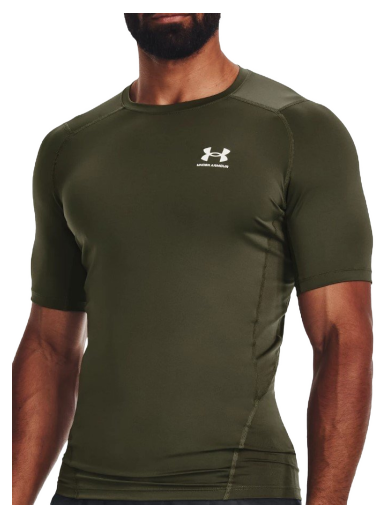 Majica Under Armour HG Armour Comp Zelena | 1361518-390