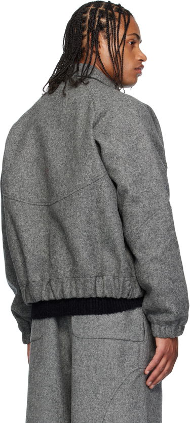 Jakna sage NATION SAGE NATION Jiji Wool Jacket Siva | S052 JIJI JACKET WOOL MARL GRE, 2