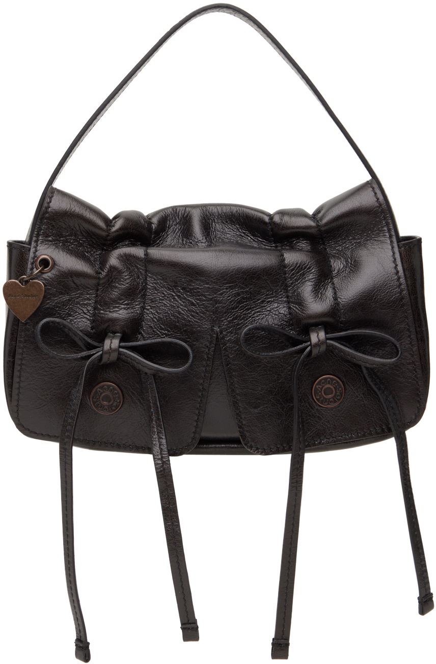 Torba za čez ramo Acne Studios Multipocket Micro Bag Rjava | A10341-, 0