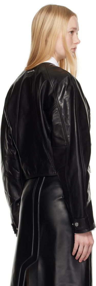 Bomber jakna Helmut Lang Helmut Lang Articulated Leather Jacket Črna | P01HW102, 2