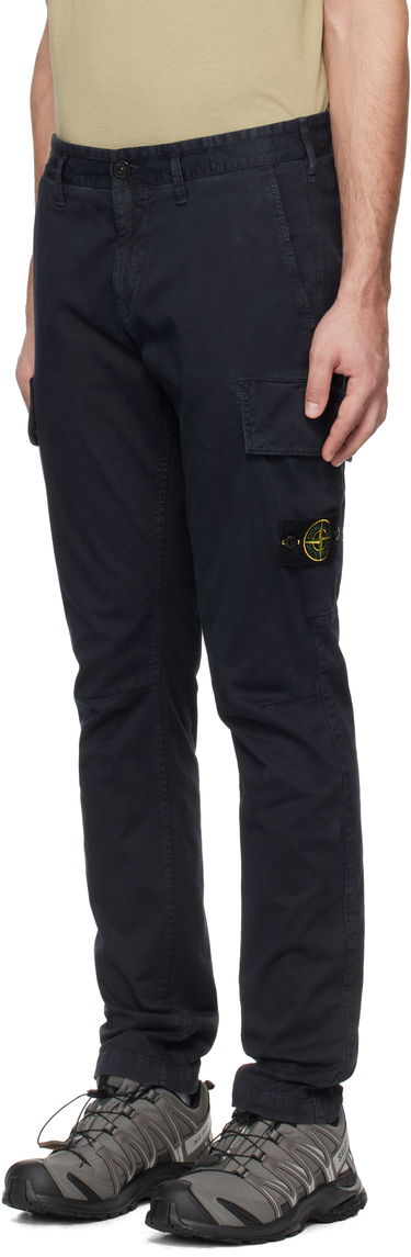 Cargo hlače Stone Island Stone Island 'OLD' Broken Twill Cargo Pants Mornarica | K1S153100306S0004, 3