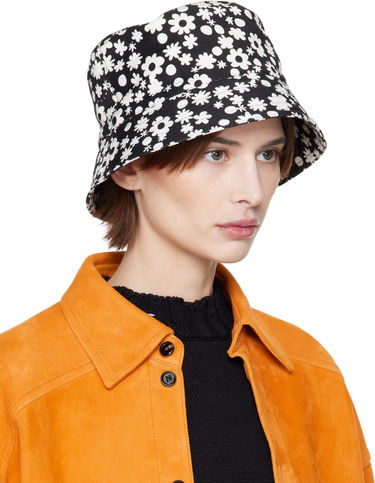 Klobuk Marni Marni Pop Fields Bucket Hat Črna | CLZC0110PS UAC016, 3