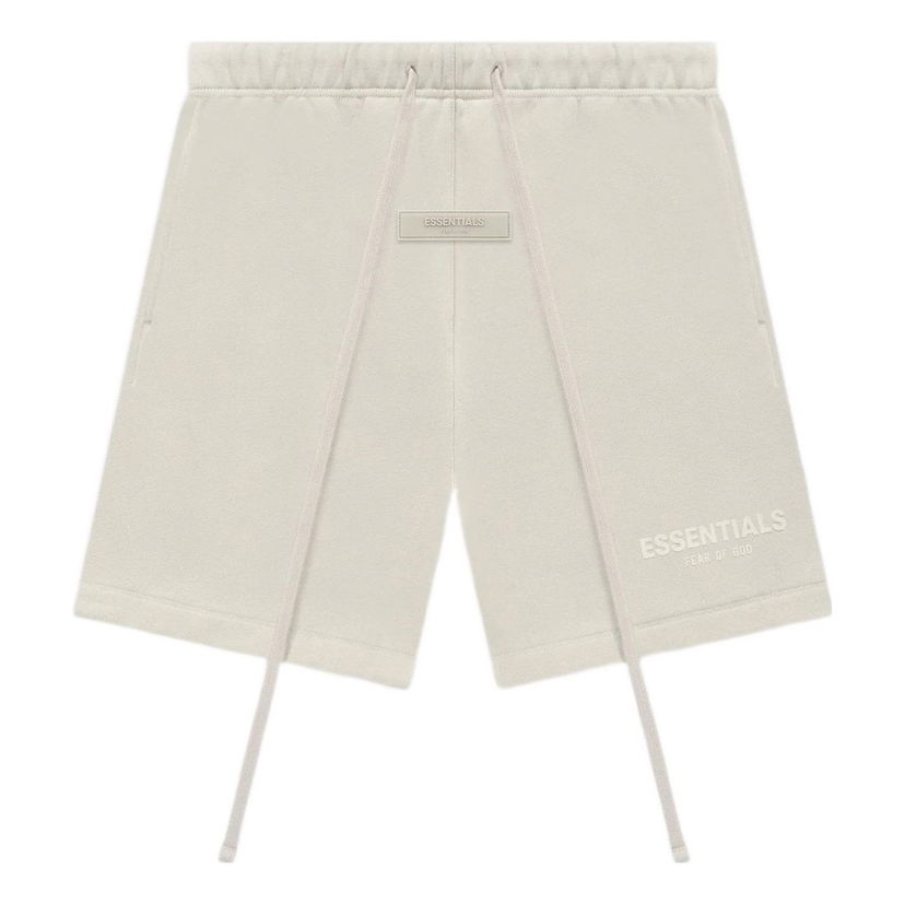 Kratke hlače Fear of God Essentials SS22 Logo Shorts Bež | FOG-SS22-136