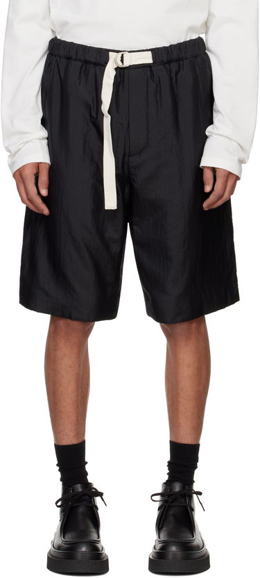 Kratke hlače Jil Sander Jil Sander Drawstring Shorts Črna | J47KA0271_J70003, 0