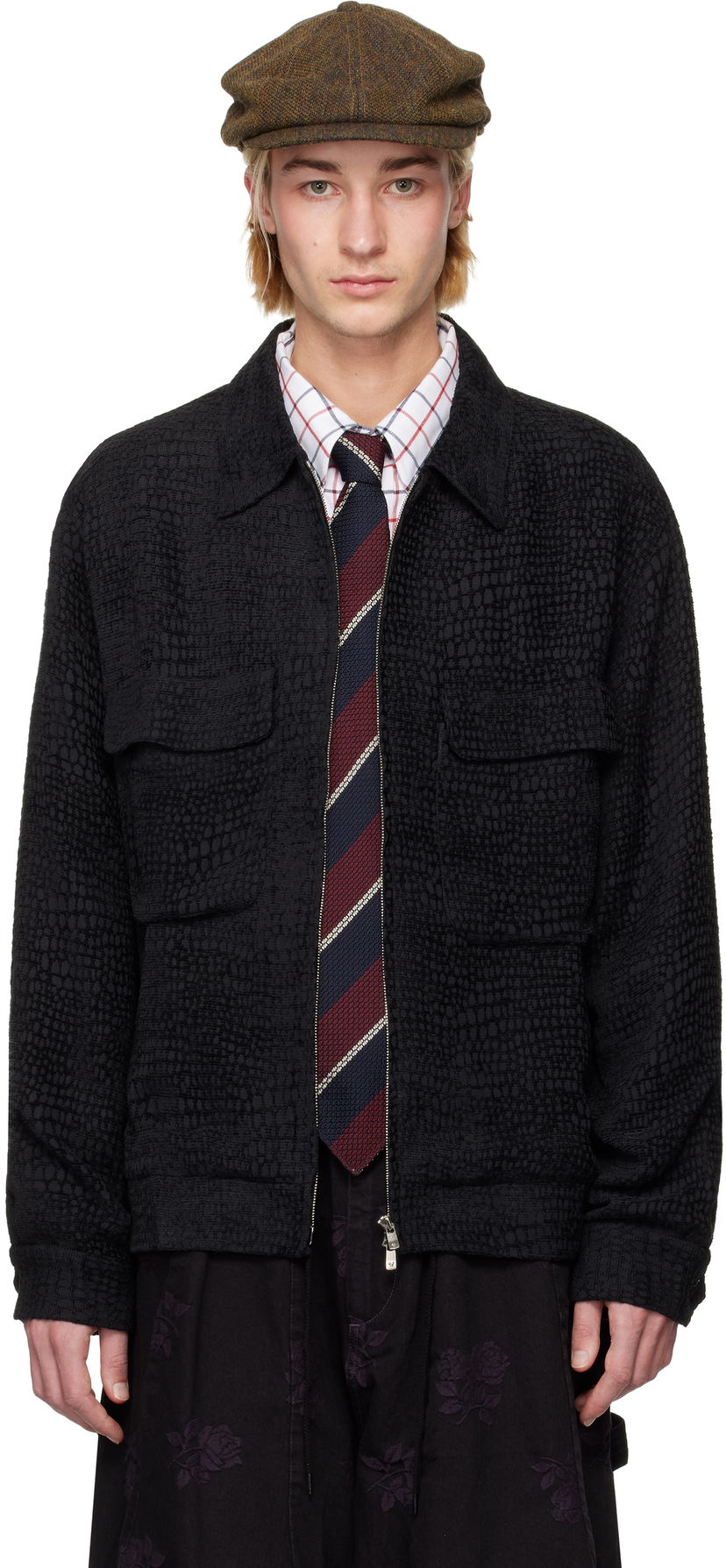 Jakna Needles Sport Jacket Črna | PU132