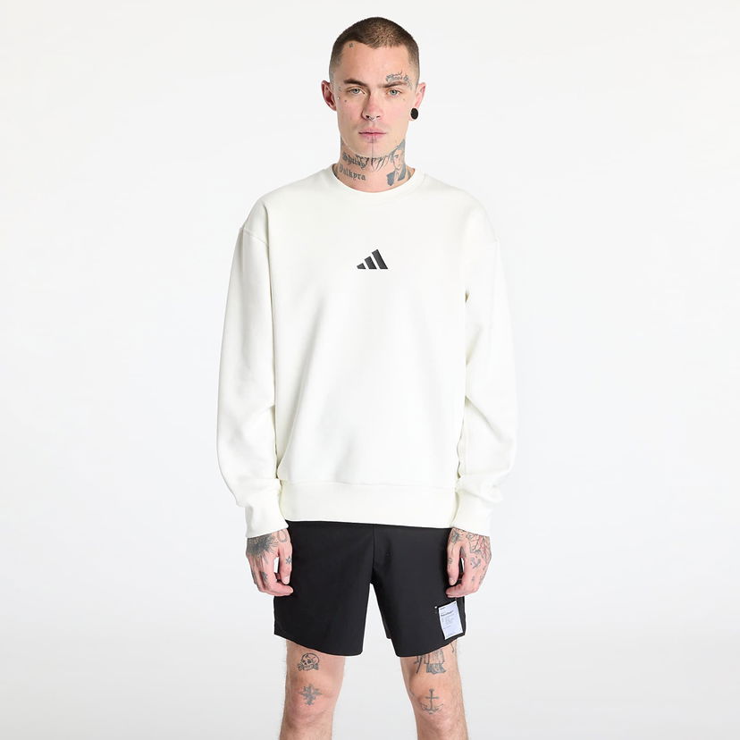 Pulover adidas Originals Crewneck Graphic Sweatshirt Bela | JJ3670