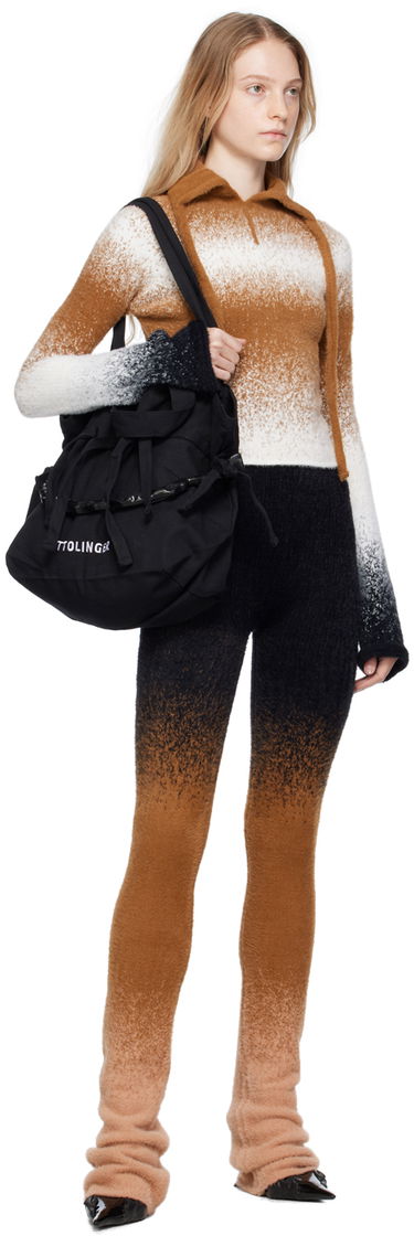 Pleteni pulover Ottolinger Ottolinger Gradient Fuzzy Knit Sweater Rjava | 705902, 3