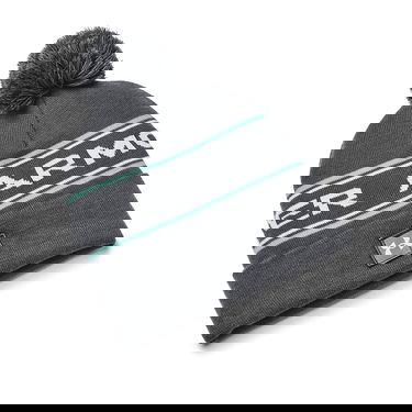 Beanie Under Armour Halftime Pom Beanie Siva | 1379985-013, 4