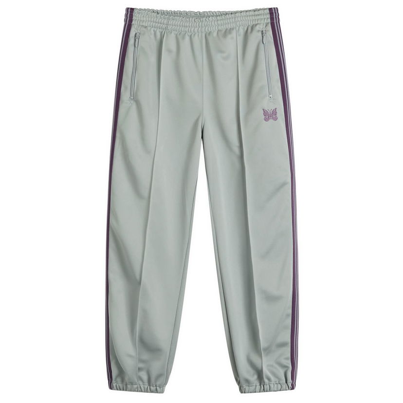 Trenirka Needles Needles Poly Smooth Zipped Track Pants, Size Large Siva | QV310-B