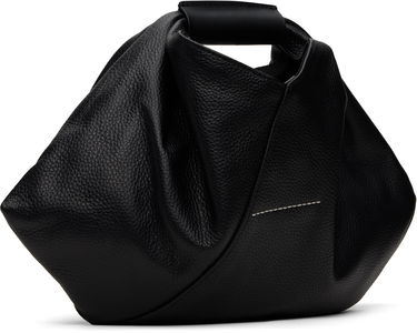 Torbica Maison Margiela MM6 Maison Margiela Triangle Leather Tote Črna | SB5WD0029 P7255, 2