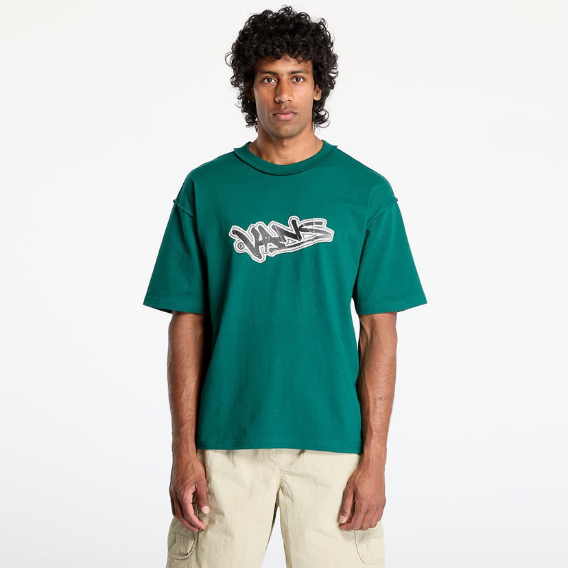 Majica Vans Vans LX Slap Short Sleeve T-Shirt Zelena | VN000MGUCI21