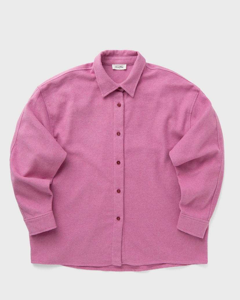 Srajce American Vintage VYLOW SHIRT Roza | VYL06AH24-BERLINGOT-CHINE