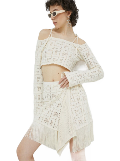 Krila GCDS Mini Skirt Bež | SS23W660914