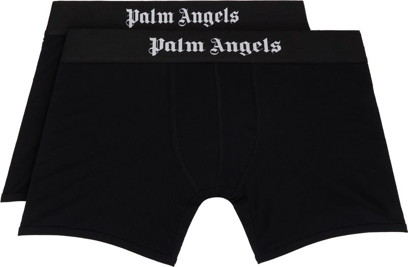 Boksarice Palm Angels Palm Angels Two-Pack Boxer Briefs Črna | PMUH003S25FAB0011010