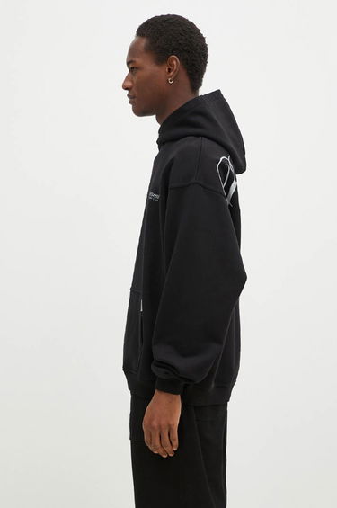 Pulover Represent Clo Owners Club Script Hoodie Črna | OCM41200.001, 1