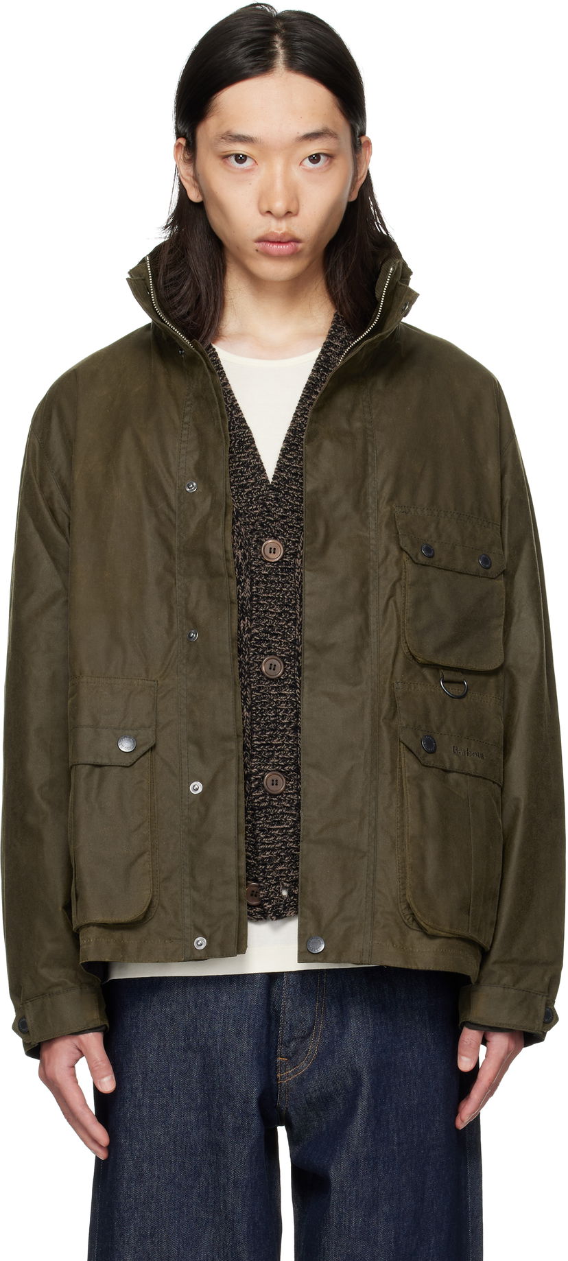 Jakna Barbour Barbour Re-Engineered Utility Bedale Waxed Jacket Zelena | MWX2483SN91