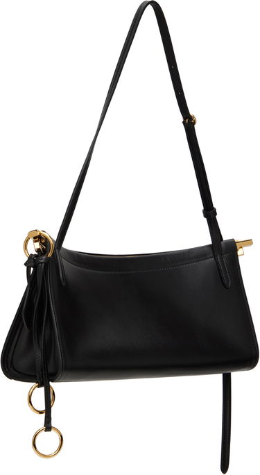 Torba za čez ramo Alaïa ALAÏA 'Le Click' East West Medium Shoulder Bag Črna | AA1S01430CA332, 2